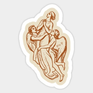 Lady of love Sticker